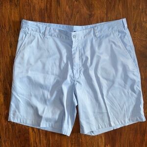 Nike Blue Flat Front Shorts